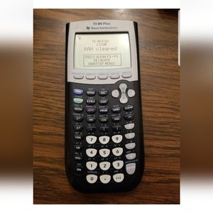 Ti84 Plus Graphing Calculator Working - No Cover